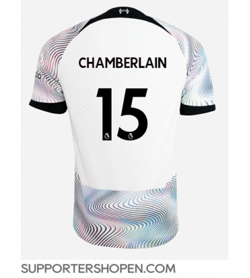 Liverpool Chamberlain #15 Borta Matchtröja 2022-23 Kortärmad